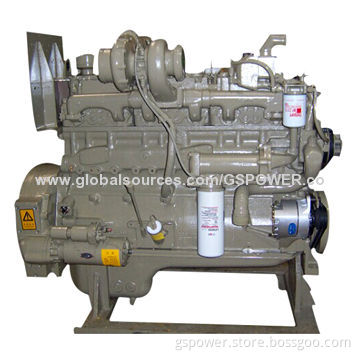 4-cycle, in-line, 6-cylinder, turbocharged, truck diesel engine for gensetNew